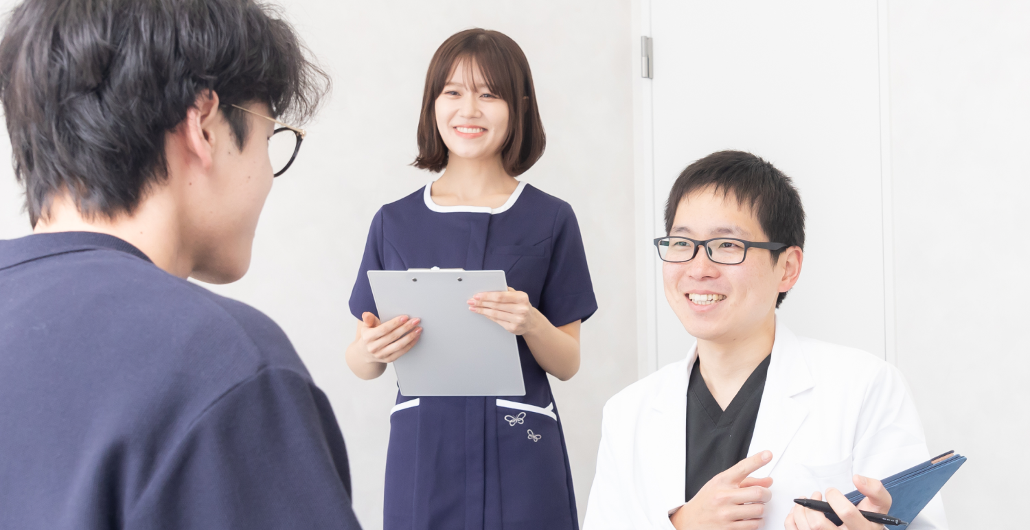 いびきメディカルクリニック診察風景