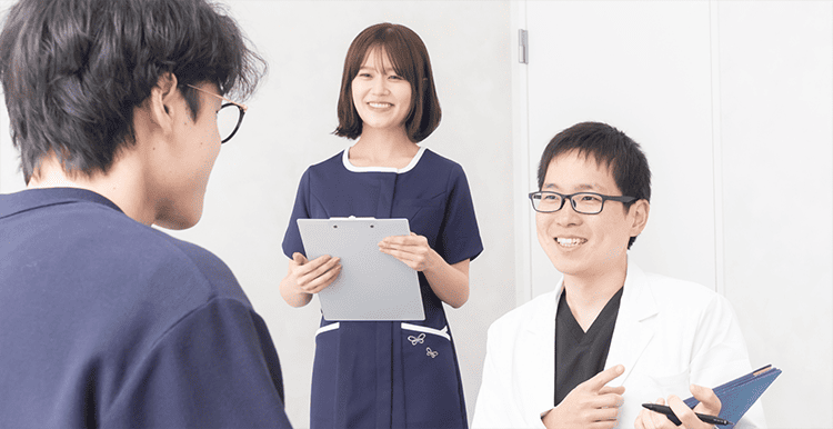 いびきメディカルクリニック診察風景