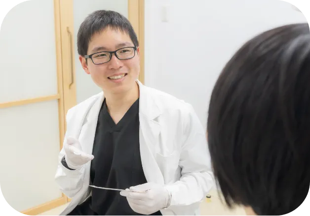 ドクターとの会話風景