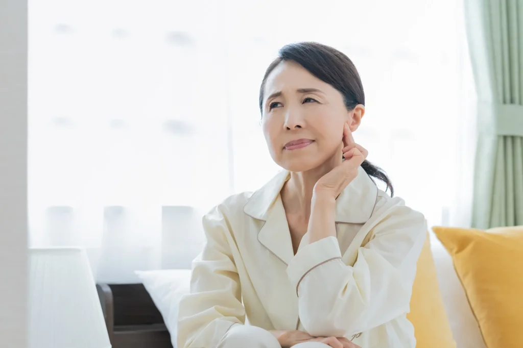 女性がいびきをかく原因